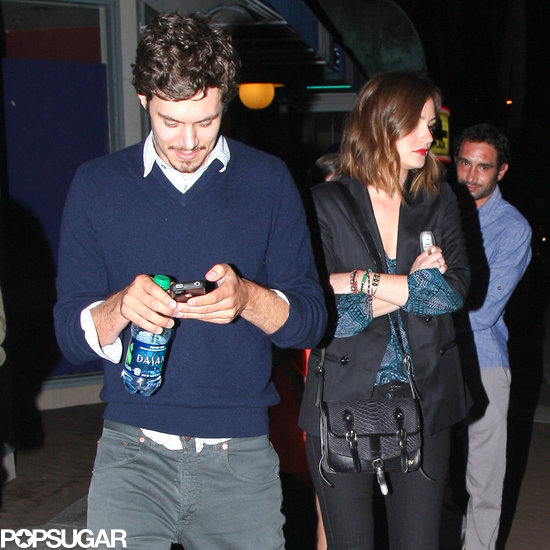 Leighton Meester and Adam Brody had a Saturday date at the ArcLight Cinema in Hollywood.
Leighton Meester and Adam Brody had a Saturday date at the ArcLight Cinema in Hollywood.