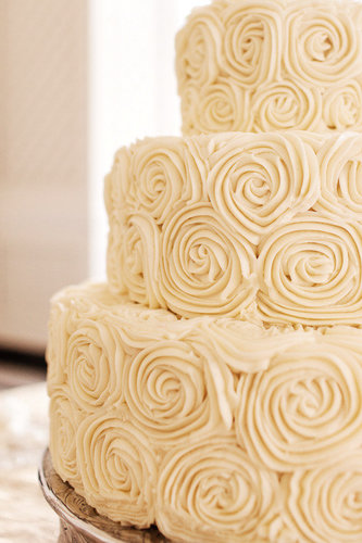 This gorgeous cake proves that piped roses are just as classic as the real deal.
Photo by Volatile Photography via Style Me Pretty
This gorgeous cake proves that piped roses are just as classic as the real deal.
Photo by Volatile Photography via Style Me Pretty