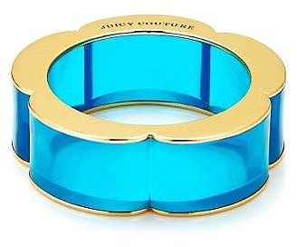 Lucite is all the rage this season, and I'm loving this Juicy Couture Wide Lucite Bangle ($30, originally $48). It's available in several widths and colors, so I'll be able to stack them up for a funky look, or throw one on for a pop of color.
— Jen Michalski
Lucite is all the rage this season, and I'm loving this Juicy Couture Wide Lucite Bangle ($30, originally $48). It's available in several widths and colors, so I'll be able to stack them up for a funky look, or throw one on for a pop of color.
— Jen Michalski