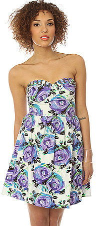 Reverse The Spiked Floral Dress