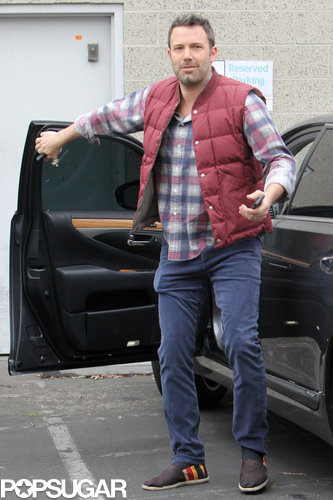 Ben Affleck Smiles While Scraping By on $1.50 a Day Ben Affleck Smiles While Scraping By on $1.50 a Day