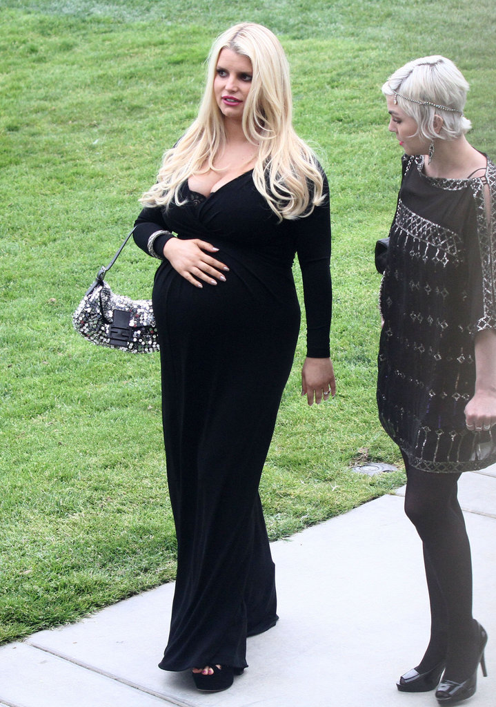 Jessica Simpson attended a friend's wedding in Pacific Palisades, CA, in April 2013.
Jessica Simpson attended a friend's wedding in Pacific Palisades, CA, in April 2013.