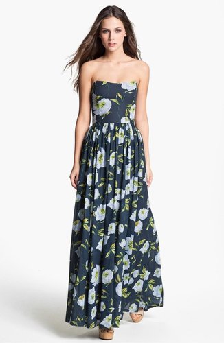 French Connection 'Spring Bloom' Cotton Maxi Dress