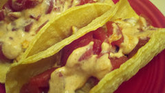 Grilled Fish Tacos with Chipotle Cream