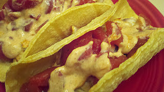 Grilled Fish Tacos with Chipotle Cream