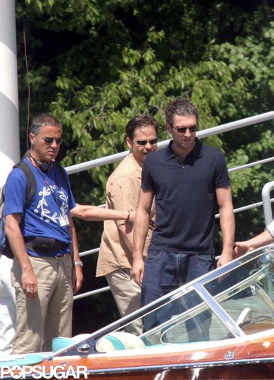 Vincent Cassel boarded a boat while visiting George Clooney at Lake Como in June 2004.
Vincent Cassel boarded a boat while visiting George Clooney at Lake Como in June 2004.