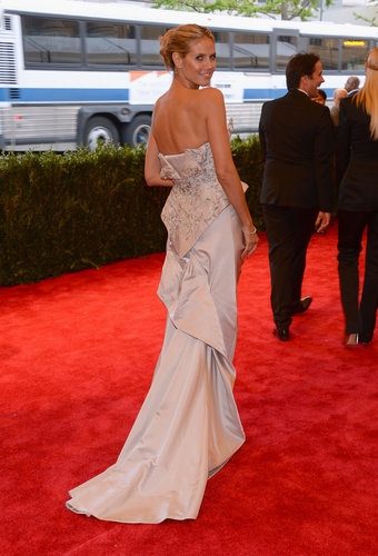 Heidi Klum at the Met Gala 2013.
Heidi Klum at the Met Gala 2013.