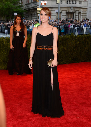 Emma Roberts at the Met Gala 2013.
Emma Roberts at the Met Gala 2013.