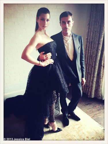 Jessica Biel posed with Giambattista Valli before heading to the Met Gala.
Source: Jessica Biel on WhoSay
Jessica Biel posed with Giambattista Valli before heading to the Met Gala.
Source: Jessica Biel on WhoSay