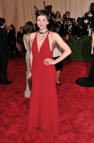 Maggie Gyllenhaal at the Met Gala 2013.
Maggie Gyllenhaal at the Met Gala 2013.