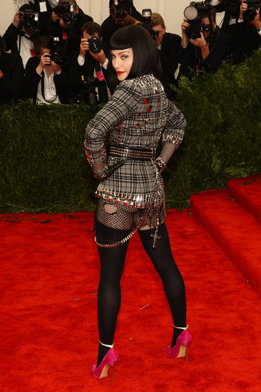 Madonna at the Met Gala 2013.
Madonna at the Met Gala 2013.