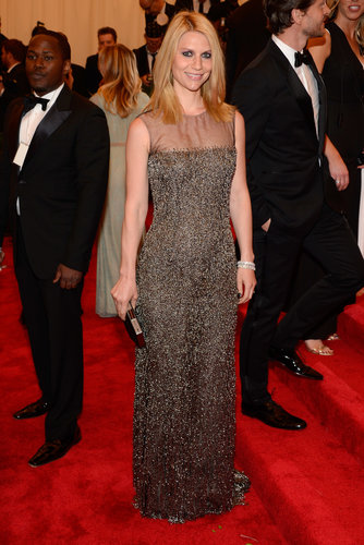 Claire Danes at the Met Gala 2013.
Claire Danes at the Met Gala 2013.