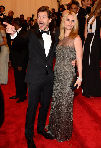 Hugh Dancy and Claire Danes at the Met Gala 2013.
Hugh Dancy and Claire Danes at the Met Gala 2013.