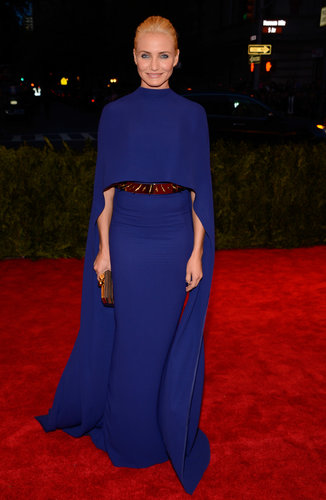 Cameron Diaz at the Met Gala 2013.
Cameron Diaz at the Met Gala 2013.
