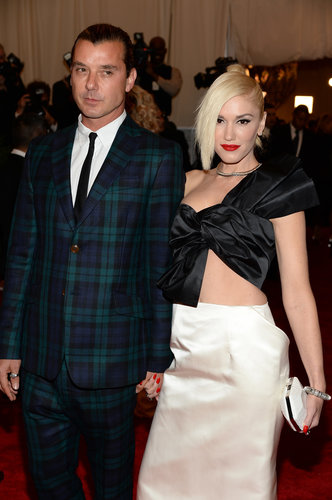 Gwen Stefani and Gavin Rossdale held hands on their way into the bash.
Gwen Stefani and Gavin Rossdale held hands on their way into the bash.