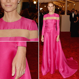 Gwyneth Paltrow in Pink Valentino at 2013 Met Gala