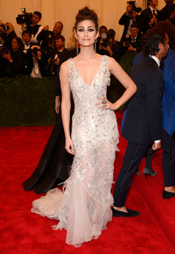 Emmy Rossum at the Met Gala 2013.
Emmy Rossum at the Met Gala 2013.