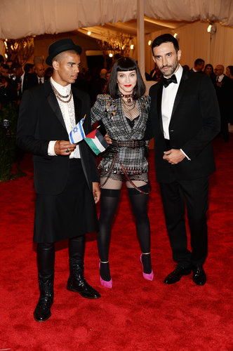 Madonna at the Met Gala 2013.
Madonna at the Met Gala 2013.