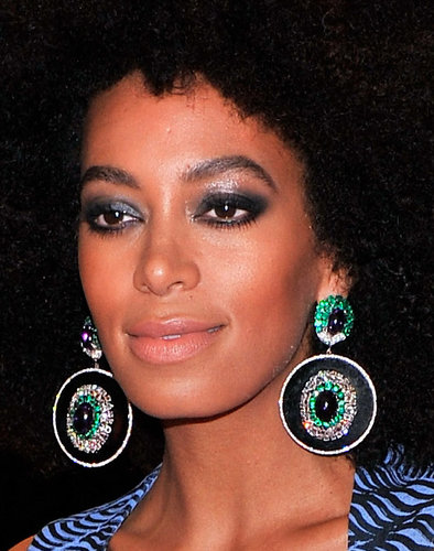 Solange Knowles wore bold Lorraine Schwartz earrings.
Solange Knowles wore bold Lorraine Schwartz earrings.