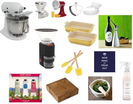 KitchenAid, Bodum, Le Creuset, Williams-Sonoma