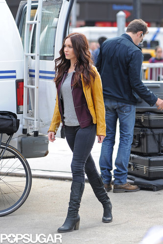 Megan Fox Jumps Into Action For Teenage Mutant Ninja Turtles Megan Fox Jumps Into Action For Teenage Mutant Ninja Turtles
