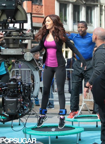 Megan Fox Jumps Into Action For Teenage Mutant Ninja Turtles Megan Fox Jumps Into Action For Teenage Mutant Ninja Turtles