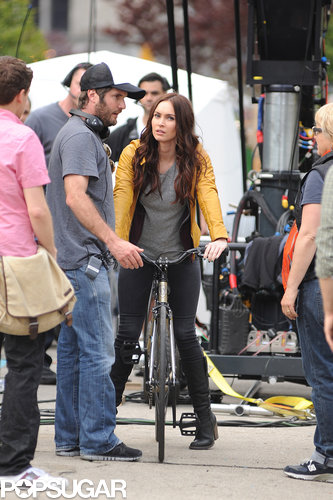 Megan Fox Jumps Into Action For Teenage Mutant Ninja Turtles Megan Fox Jumps Into Action For Teenage Mutant Ninja Turtles