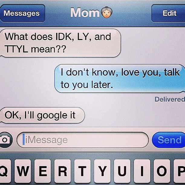 Texts From Mom Texts From Mom