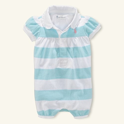 Rugby Striped Bubble Shortall
