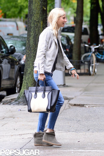 Gwyneth Paltrow Mixes Designers During a Busy NYC Day Gwyneth Paltrow Mixes Designers During a Busy NYC Day