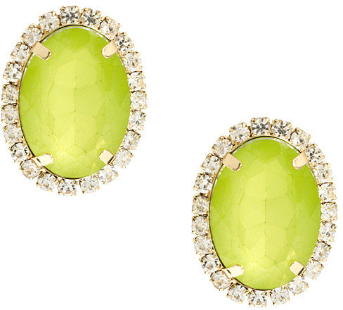 ASOS Big Stone Earrings