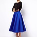 ASOS Full Midi Skirt in Scuba