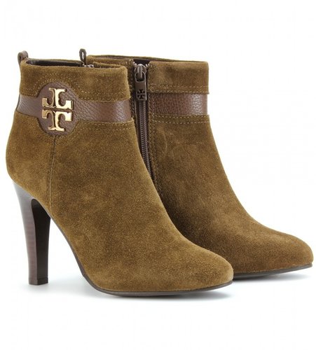 Tory Burch ALAINA SUEDE ANKLE BOOTS
