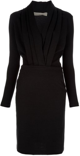 Stella Mccartney structure slim fit dress