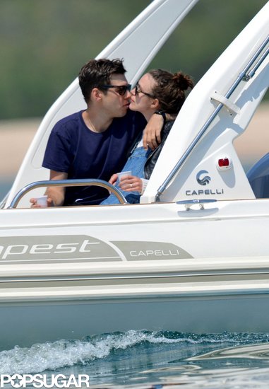 Newlyweds Keira Knightley and James Righton kissed on their honeymoon in Corsica.
Newlyweds Keira Knightley and James Righton kissed on their honeymoon in Corsica.