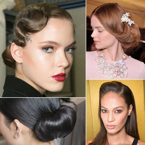 A bride must have options, so before you get to pinning hairstyles on Pinterest, get high-fashion inspiration from the runways. Up, down, or twisted around: find your stylish wedding hair look in POPSUGAR Beauty's runway-inspired guide.
A bride must have options, so before you get to pinning hairstyles on Pinterest, get high-fashion inspiration from the runways. Up, down, or twisted around: find your stylish wedding hair look in POPSUGAR Beauty's runway-inspired guide.