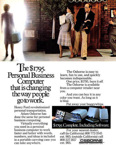 Personal Computer by Osborne Personal Computer by Osborne