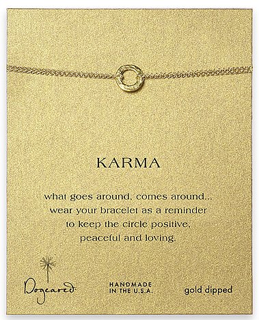 Small Karma Bracelet