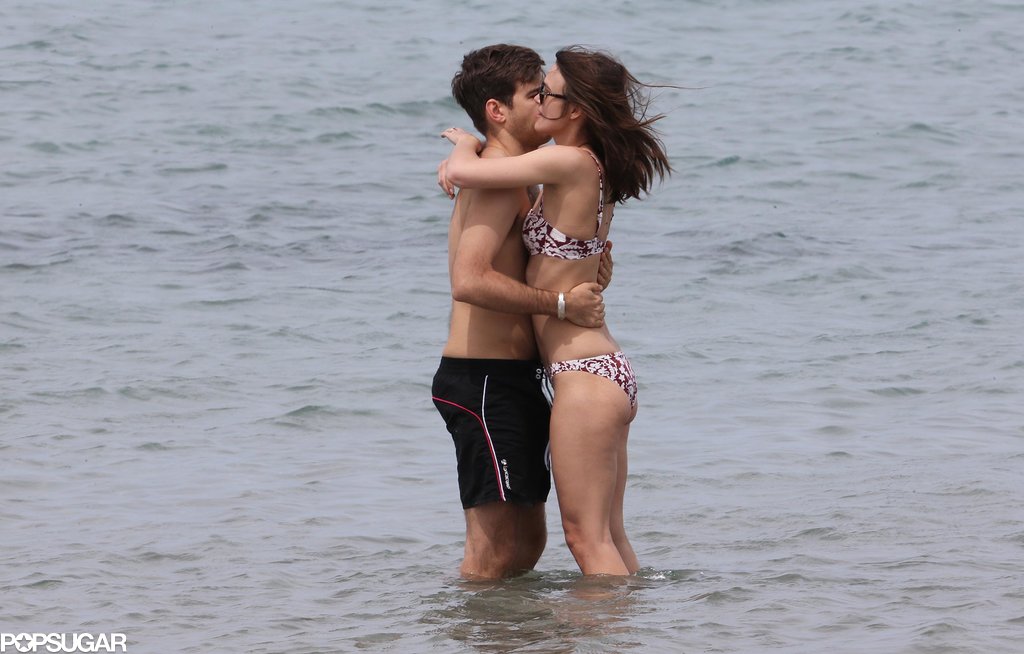 During their May 2013 honeymoon in Corsica, Keira Knightley and husband James Righton looked loved-up on the beach.
During their May 2013 honeymoon in Corsica, Keira Knightley and husband James Righton looked loved-up on the beach.