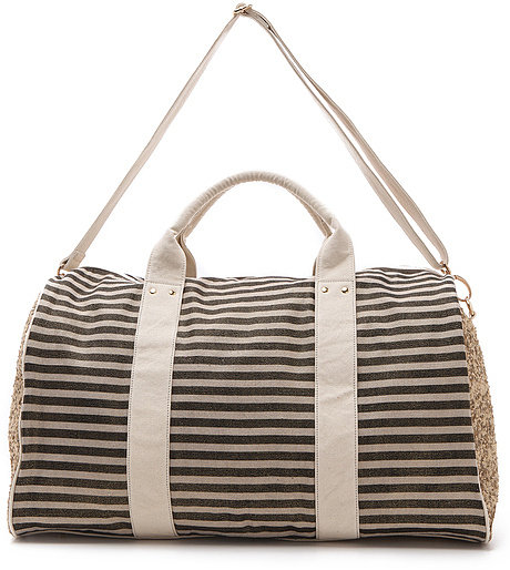 Anyone who's obsessed with stripes must get on this Deux Lux striped weekender bag ($145) — the neutral color story will make it work on any trip and with any outfit.
Anyone who's obsessed with stripes must get on this Deux Lux striped weekender bag ($145) — the neutral color story will make it work on any trip and with any outfit.