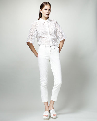 Stella McCartney Skinny White Jeans