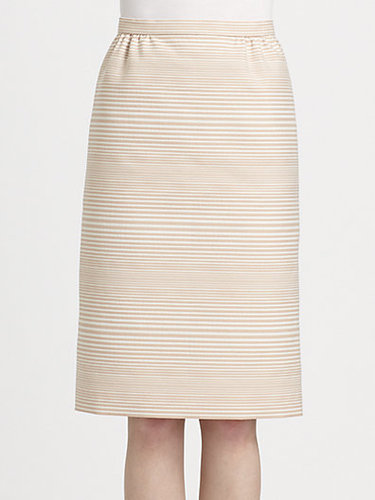 Marc Jacobs Degradé Stripe Jacquard Skirt
