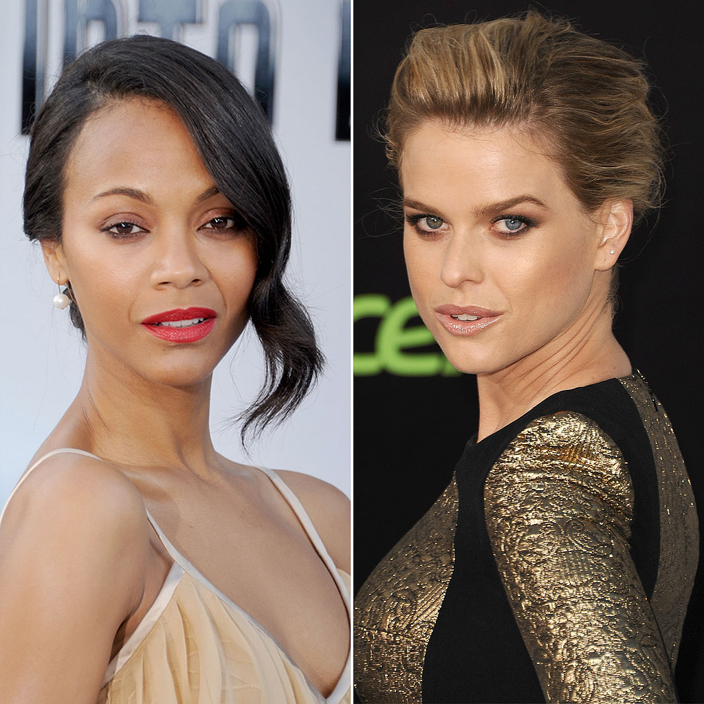 Zoe Saldana vs. Alice Eve: Whose Star Trek Red Carpet Beauty Wins? Zoe Saldana vs. Alice Eve: Whose Star Trek Red Carpet Beauty Wins?