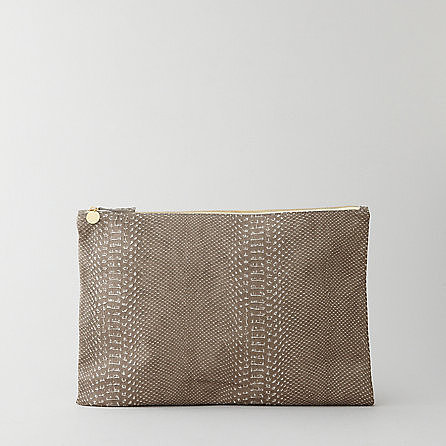 CLARE VIVIER laptop sleeve / oversized clutch