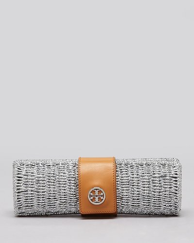 Tory Burch Clutch - Chunky Straw