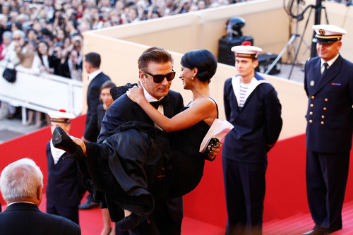 Alec Baldwin and Hilaria Thomas in 2012 Alec Baldwin and Hilaria Thomas in 2012