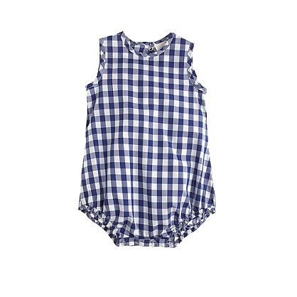 Gingham is so "in" for Summer, and this one-piece ($48) would work for either a baby boy or girl.
Gingham is so "in" for Summer, and this one-piece ($48) would work for either a baby boy or girl.