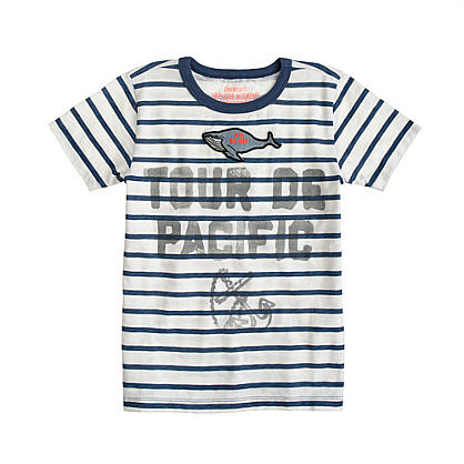 Nautical stripes are a Summer staple — this Striped Whale Tee ($33) adds a special twist.
Nautical stripes are a Summer staple — this Striped Whale Tee ($33) adds a special twist.