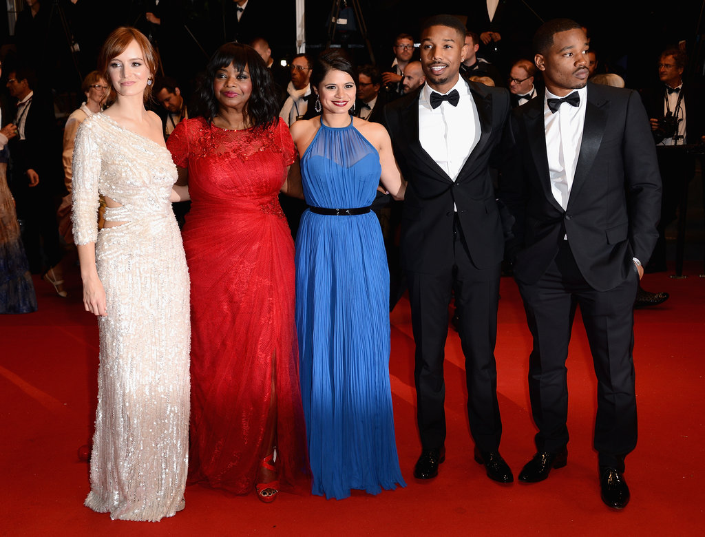 The cast of Fruitvale Station, including Ahna O'Reilly, Octavia Spencer, Melonie Diaz, Michael B. Jordan, and Ryan Coogler, teamed up for the red carpet premiere of their film.
The cast of Fruitvale Station, including Ahna O'Reilly, Octavia Spencer, Melonie Diaz, Michael B. Jordan, and Ryan Coogler, teamed up for the red carpet premiere of their film.