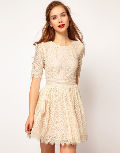 Darling Amelia Lace Skater Dress